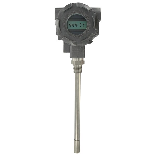 Explosion-proof humidity transmitter.